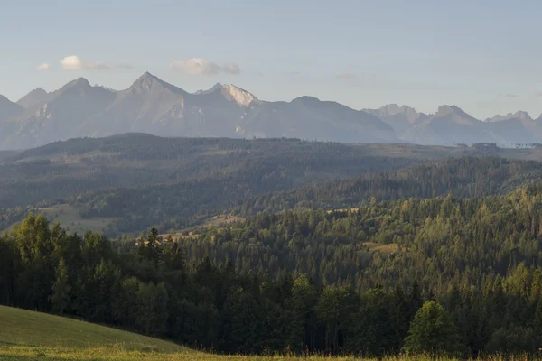 Tatra Dağları Panoraması — Stok fotoğraf