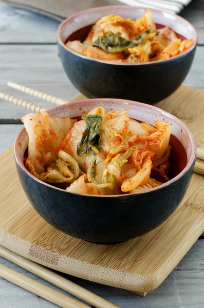 Korean cabbage kimchi — Zdjęcie stockowe