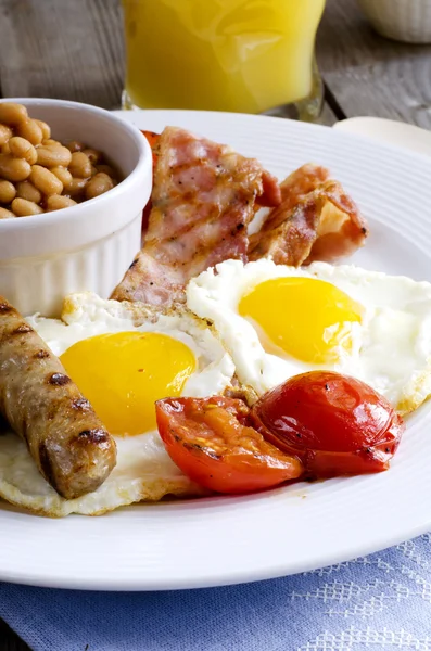 Englisches Frühstück — Stockfoto