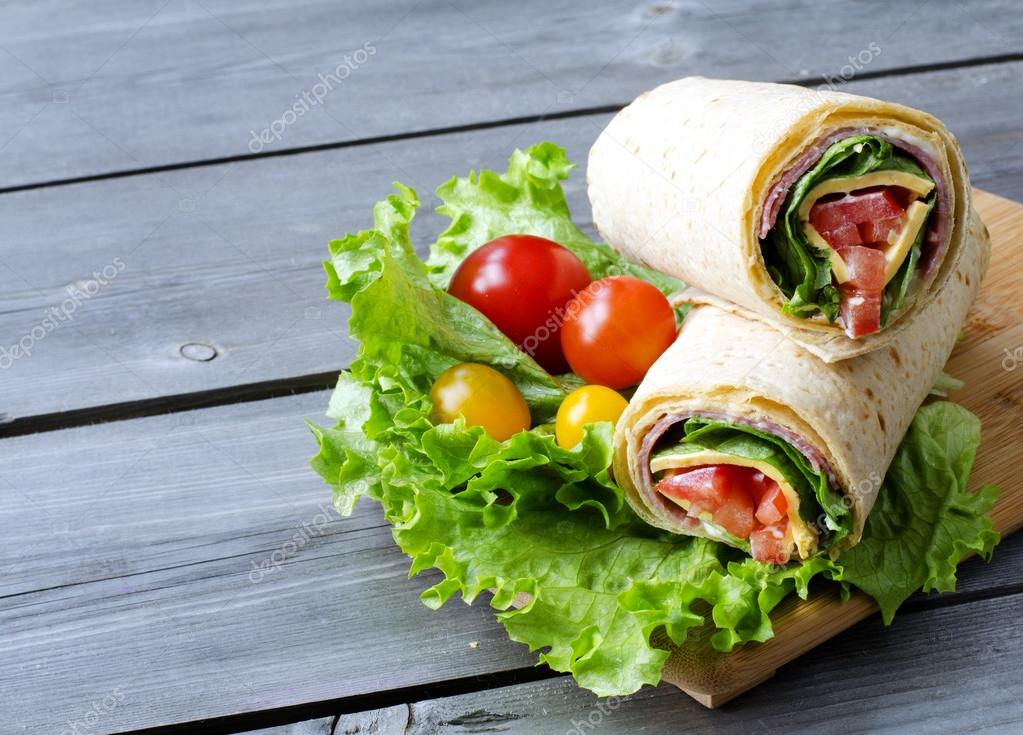 Wrap sandwich Stock Photo by ©ennar 69780513