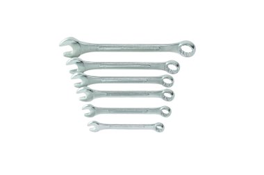 Beyaz arkaplanda düğme