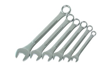 Beyaz arkaplanda düğme