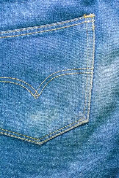 Textura de calça azul — Fotografia de Stock