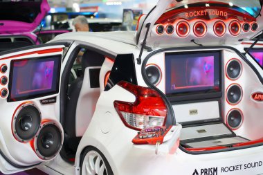 Nonthaburi, Tayland - 36. otomobil Fuarı Tayland 2019 IMPACT Arena, Muang Thong Thani, Nonthaburi, Tayland.