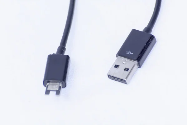 สายเคเบิล usb — ภาพถ่ายสต็อก