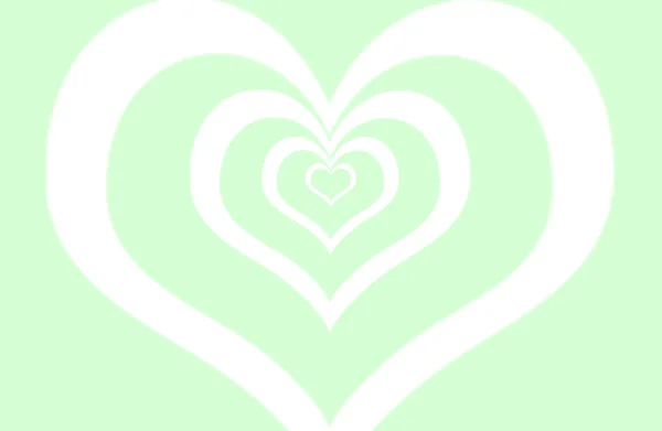 Heart with color pastel background — Stock Photo, Image