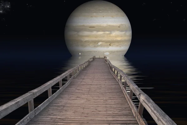 Planeta Júpiter — Foto de Stock