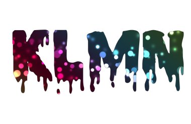 İngiliz doğasına bokeh desen