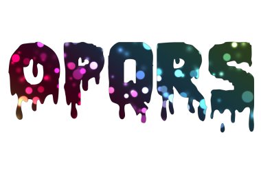 İngiliz doğasına bokeh desen