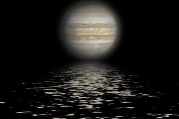 行星木星 — 图库照片