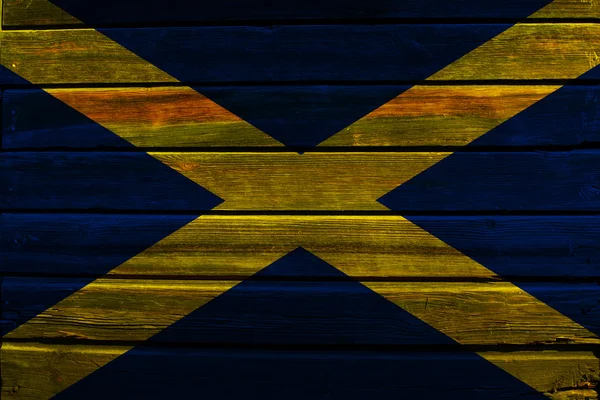 木の上のスコットランドの旗 — ストック写真
