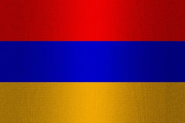 Vlag van Armenië op steen — Stockfoto