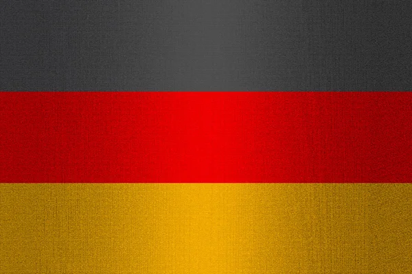 Flagge von Deutschland auf Stein — Stockfoto