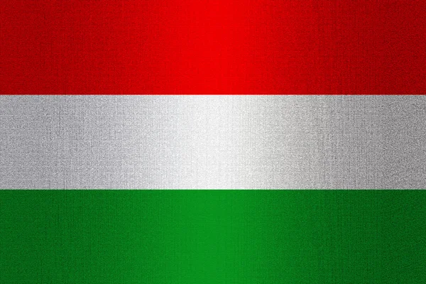 Flag of Hungary on stone — Stock Photo, Image