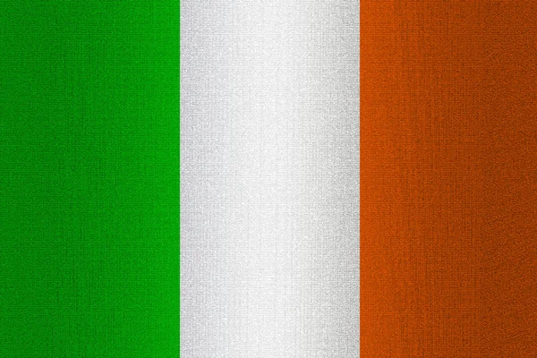 Flagge von Irland auf Stein — Stockfoto