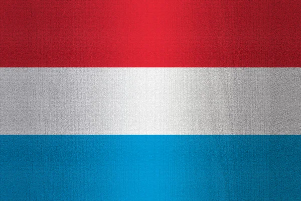 Flag of Luxembourg on stone — Stock Photo, Image