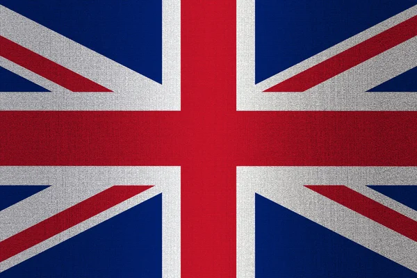 Bandeira do Reino Unido sobre pedra — Fotografia de Stock