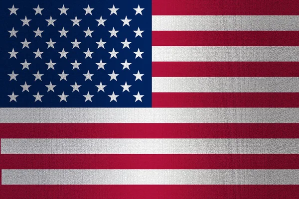 Amerika Birleşik Devletleri bayrağı taş — Stok fotoğraf