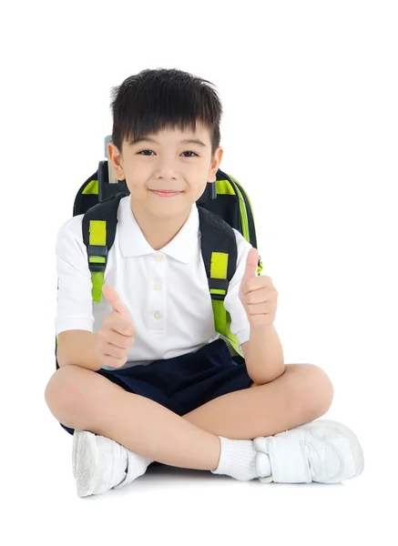 Asiatico primario schoolkid — Foto Stock