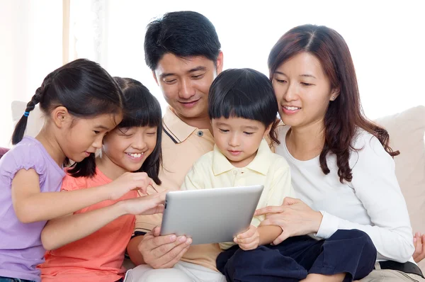 亚洲家庭生活方式 — 图库照片