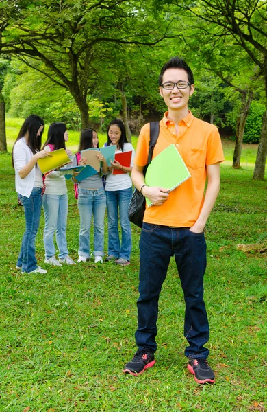 Asiática universidad estudiante —  Fotos de Stock