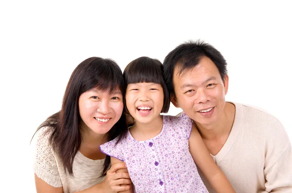 Asian family — Stock Photo, Image