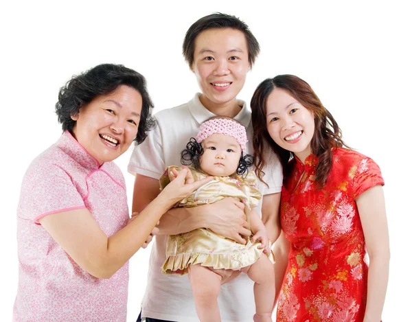 Familia china — Foto de Stock