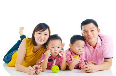 Asya aile, sağlıklı yaşam tarzı