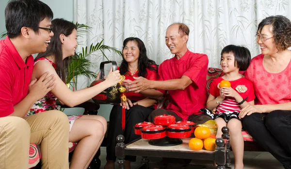 Boldog kínai újévet! — Stock Fotó