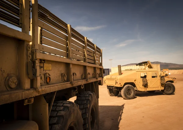 Two all-terrain vehicles designed for war — Stock Photo, Image