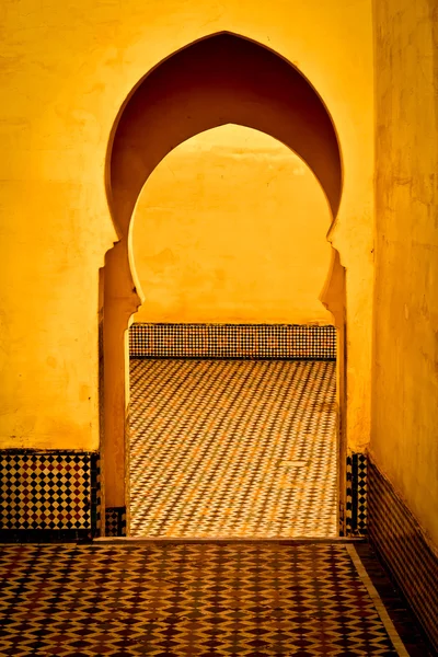 Arabic typical entry — Stock Photo, Image