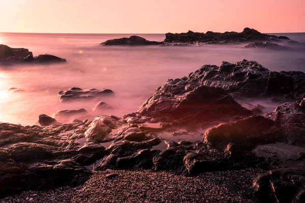 Sunrise on the Sunshine Coast, Spain III — стоковое фото