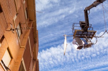 IV asılı HMI gün ışığı projektör