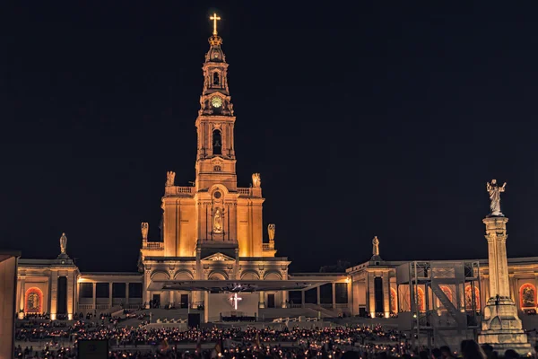 Santuário de Fátima, altar do mundo católico — Fotografia de Stock