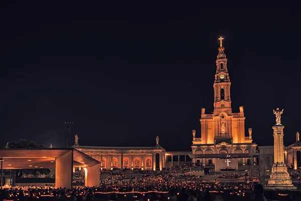 Santuário de Fátima, altar do mundo católico — Fotografia de Stock