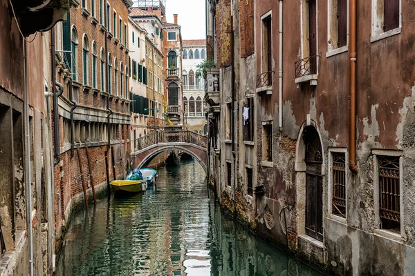 Wonderful Venice Its Canals Empty Venice Italy — Stock Photo, Image