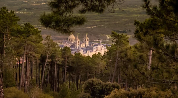 Punto di vista El Escorial — Foto Stock