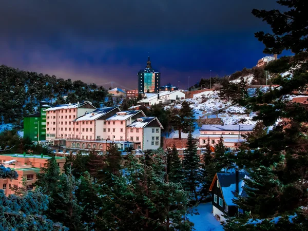 Albergue em navacerrada — Fotografia de Stock