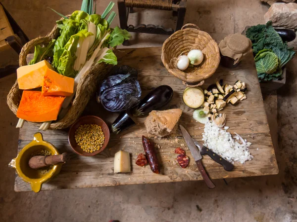 Typical table II — Stockfoto