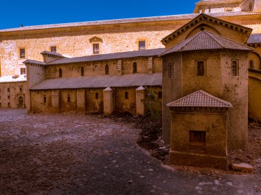 Cisterniense Monastery of Santa Maria de Huertas II clipart