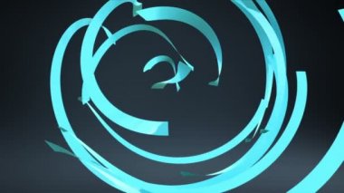 Eğri bant çizgisi, grafik arka plan dokusu, 3d işleme.