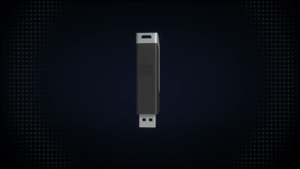 Ratating clé USB . — Video