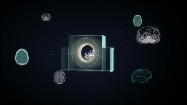 Scanner à rayons X, technologie de diagnostic médical. IRM 