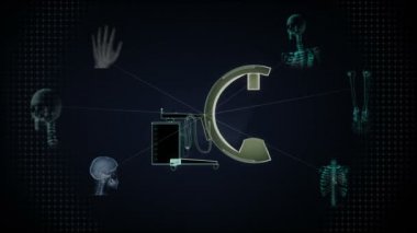  C Kol X-Ray Makine Tarayıcı, tıbbi tanı teknolojisi