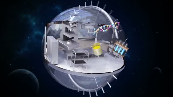 Laboratoire des sciences spatiales en sphère tournante (inclus Alpha )