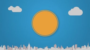 Daire Diyagram Animasyonu Konu giriş veya Powerpoint sunumlar 1 açıklama için