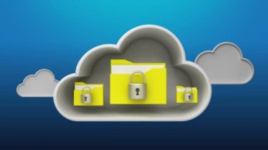 Erişim Cloud güvenlik hizmeti animasyon (dahil Alpha)