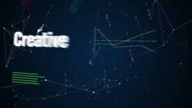 Leadership, Innovation, Creative, Adventure, Improvement, Text animation 'Success'