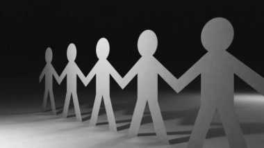 Düz arka plan (dahil Alfa piramit ayakta takım kağıt bebekler)