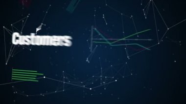 Branding, Solution, Customers, Campaign, Success, Text animation ' CORPORATE STRATEGY'